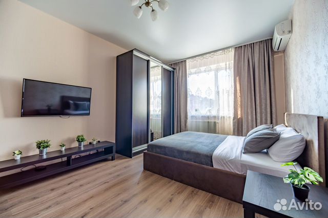 

1-к. квартира, 45 м², 3 кровати