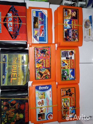 Новые картриджи Dendy 8 bit Sega 16 bit