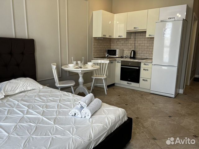 

Квартира-студия в апарт-отеле, 35 м², 1 кровать