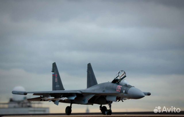 Модель самолета Су-35с