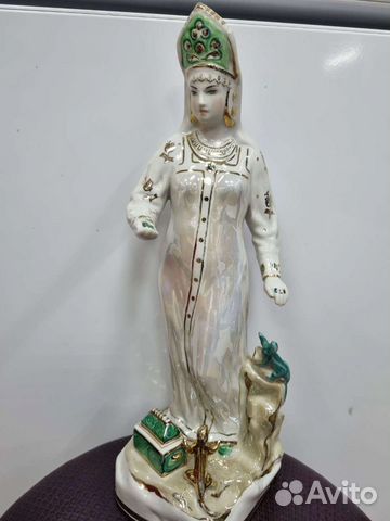 Статуэтка фарфор.Хозяйка медной горы, Дулево СССР