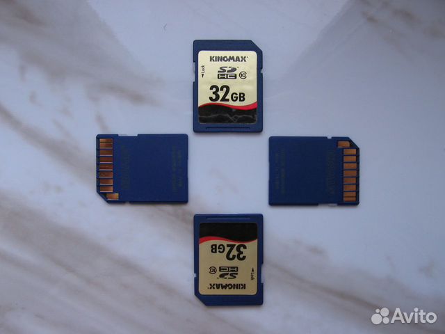 Флэш-карты SD 32 гб (б/у)