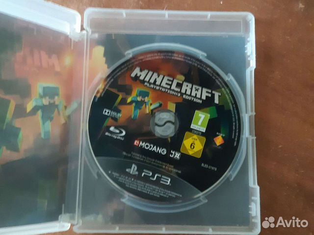 Minecraft ps3 диск