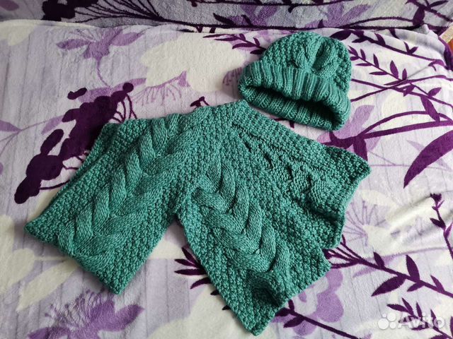 Комплект шапка и шарф