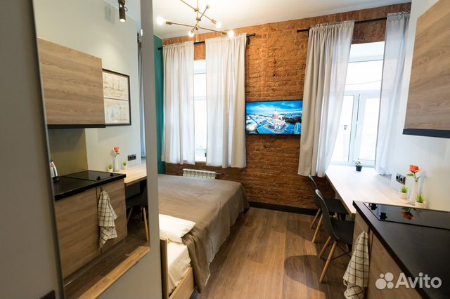 

Квартира-студия, 20 м², 1 кровать