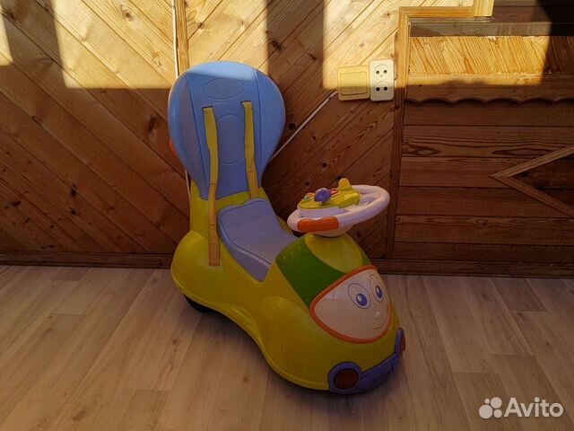 Chicco qu4ttro пушкар Детская машинка каталка бу