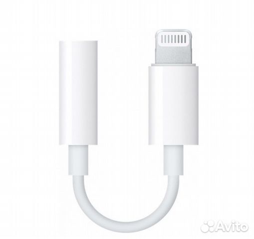 Переходник Apple с Lightning (8-pin) на Jack 3,5mm