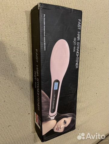 Расческа-выпрямитель fast hair straightener
