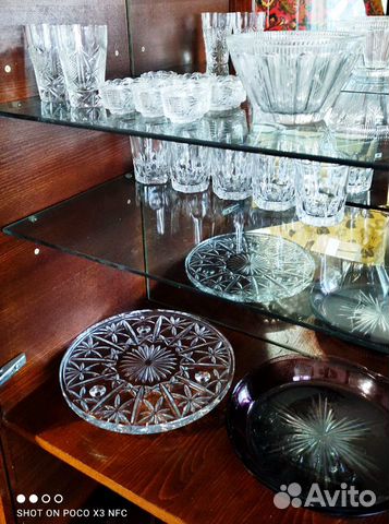 Стеклянная/хрустальная посуда СССР