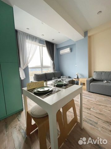 

Квартира-студия, 27 м², 2 кровати