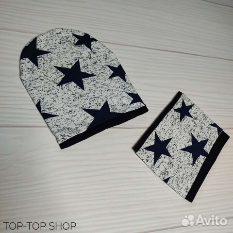 Новая шапка + снуд для мальчика весна