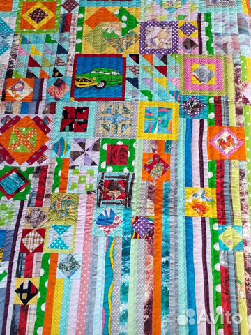 Детское лоскутное одеяло