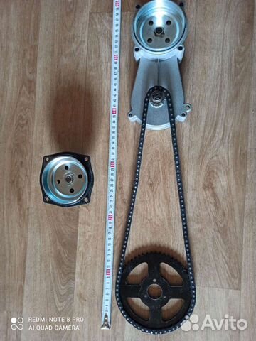 Редуктор на триммер для самоделок