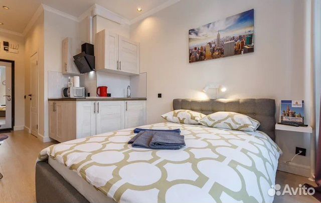 

1-к. квартира, 18,5 м², 1 кровать