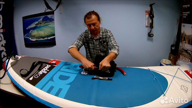 Ремонт сап-доски sup board sap