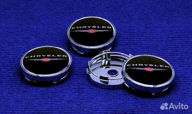 Комплект колпачков неоригинального диска Chrysler