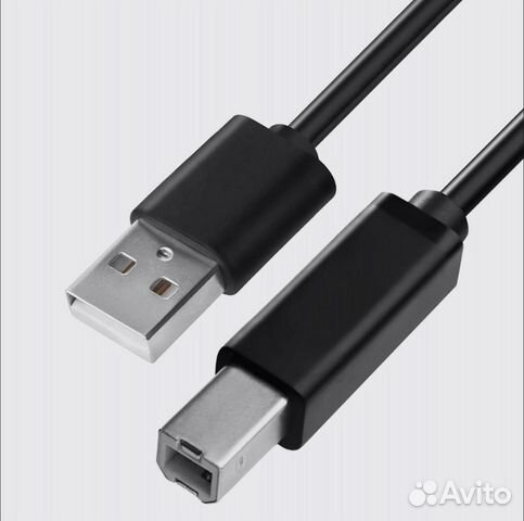 Кабель. USB A - B. 1,5м