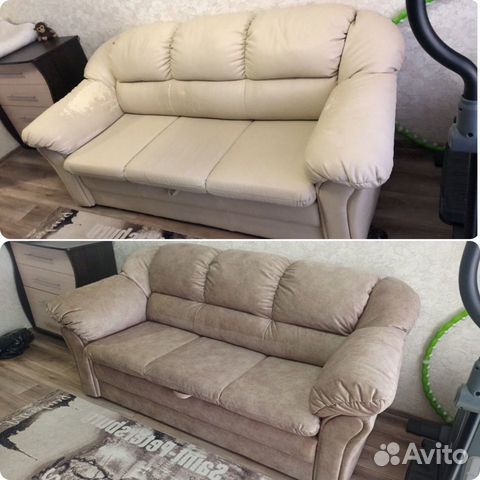 Перетяжка и ремонт мягкой мебели