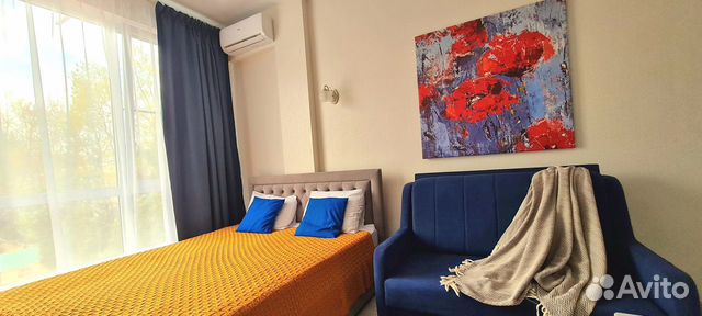 

Квартира-студия, 25 м², 2 кровати