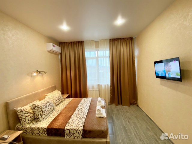 

Квартира-студия, 37 м², 2 кровати
