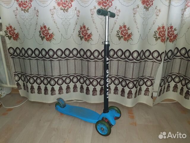 Самокат детский трехколесный бу