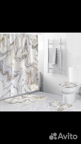 Набор для ванной (мрамор) коврики