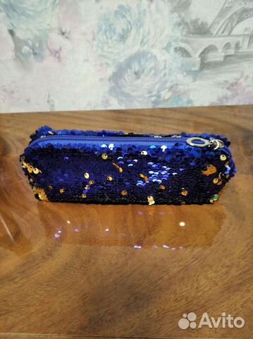 Рюкзаки + Пенал-косметичка с пайетками