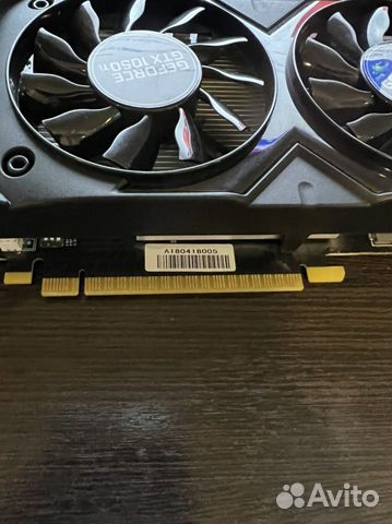 Видеокарта GTX 1050 ti 4gb palit