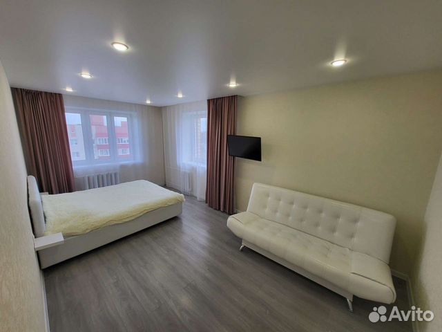 

1-к. квартира, 45 м², 2 кровати