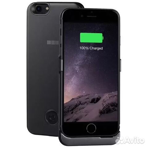 Чехол-Аккумулятор Металл iPhone 6+/7+/8+ (5000mAh)