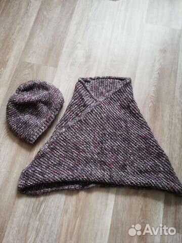 Женский шарф и шапка