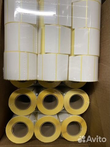 Термоэтикетки самоклеющиеся Озон и т д