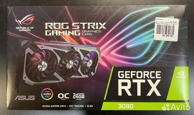 Asus ROG Strix GeForce RTX 3090 OC Edition 24GB