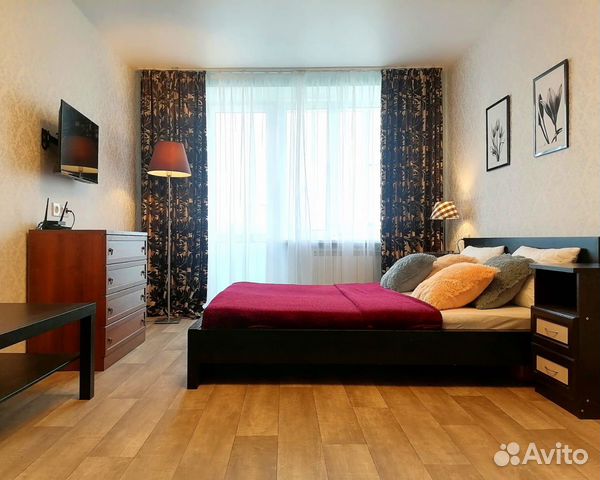 

1-к. квартира, 33 м², 2 кровати