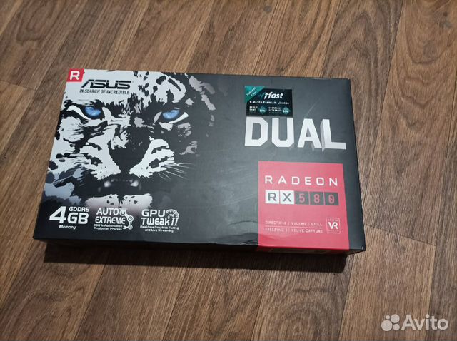 Видеокарта rx 580 4gb