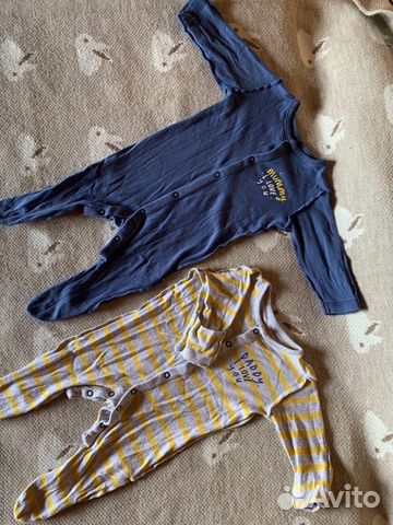 Пакет вещей для новорожденного мальчика 62-68