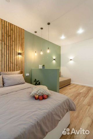 

1-к. квартира, 40 м², 2 кровати