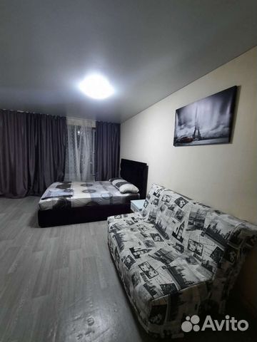 

Квартира-студия, 43 м², 1 кровать