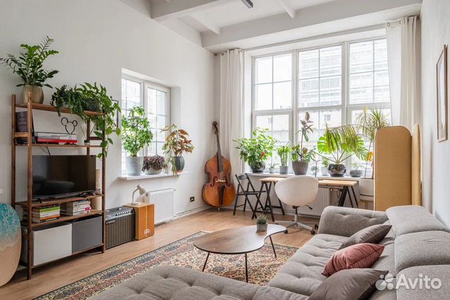 

Квартира-студия, 46 м², 2 кровати