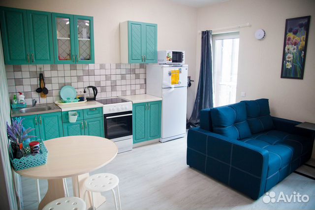 

Квартира-студия, 35 м², 2 кровати