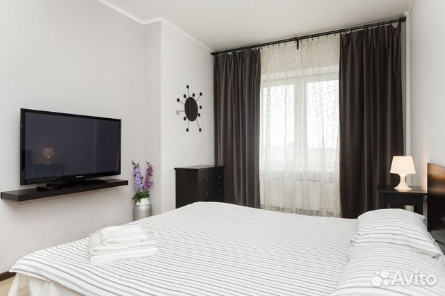 

1-к. квартира, 47 м², 2 кровати