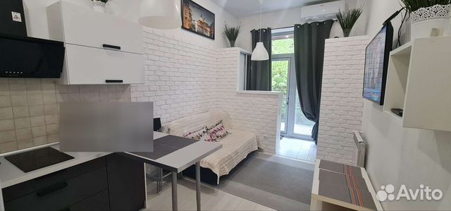 

Квартира-студия, 25 м², 2 кровати