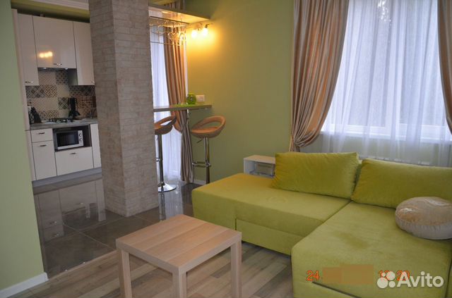 

Квартира-студия, 29 м², 1 кровать