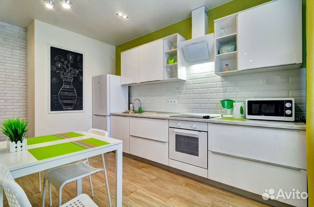 

Квартира-студия, 45 м², 2 кровати