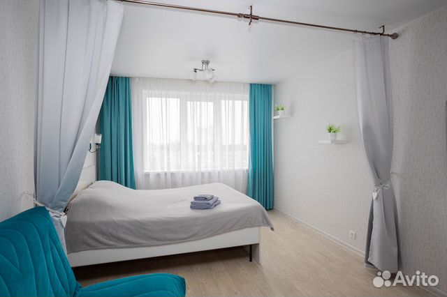

1-к. квартира, 40 м², 2 кровати