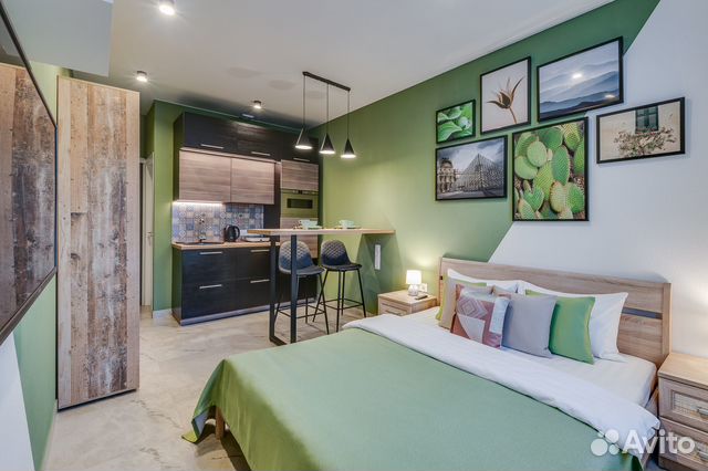 

Квартира-студия, 20 м², 1 кровать