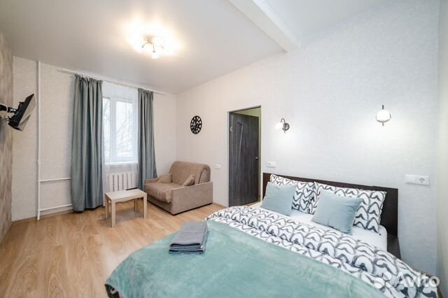 

1-к. квартира, 37 м², 2 кровати