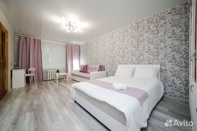 

1-к. квартира, 37 м², 2 кровати