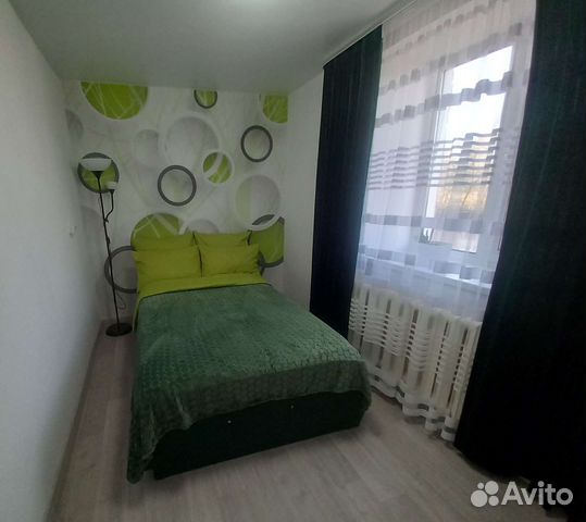 

3-к. квартира, 60 м², 2 кровати