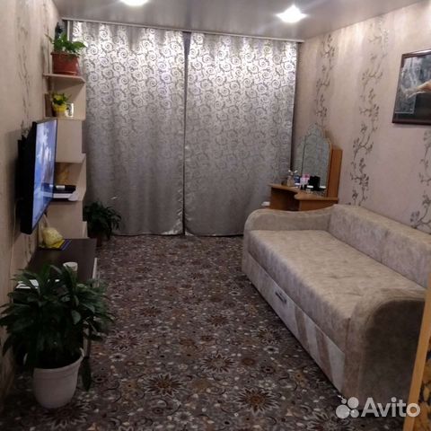 

2-к. квартира, 45 м², 2 кровати